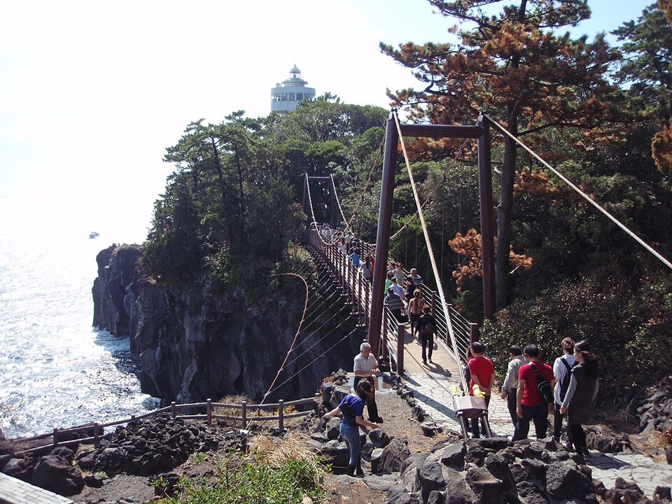 城ヶ崎海岸 門脇つり橋