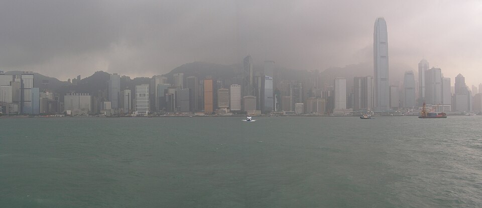 眺望香港岛