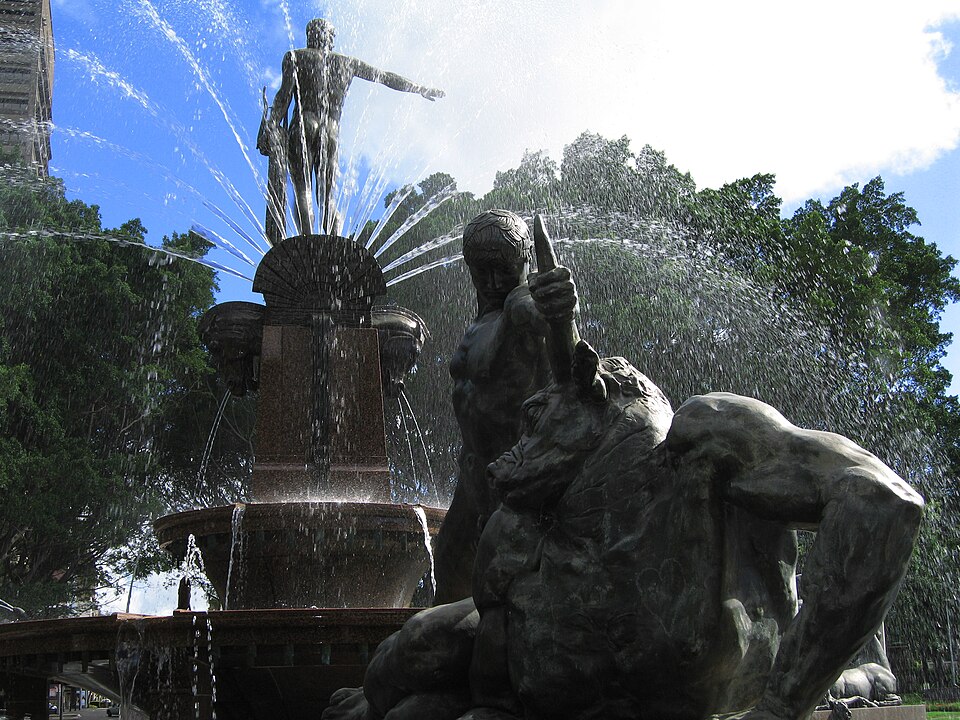 Hyde park fountain