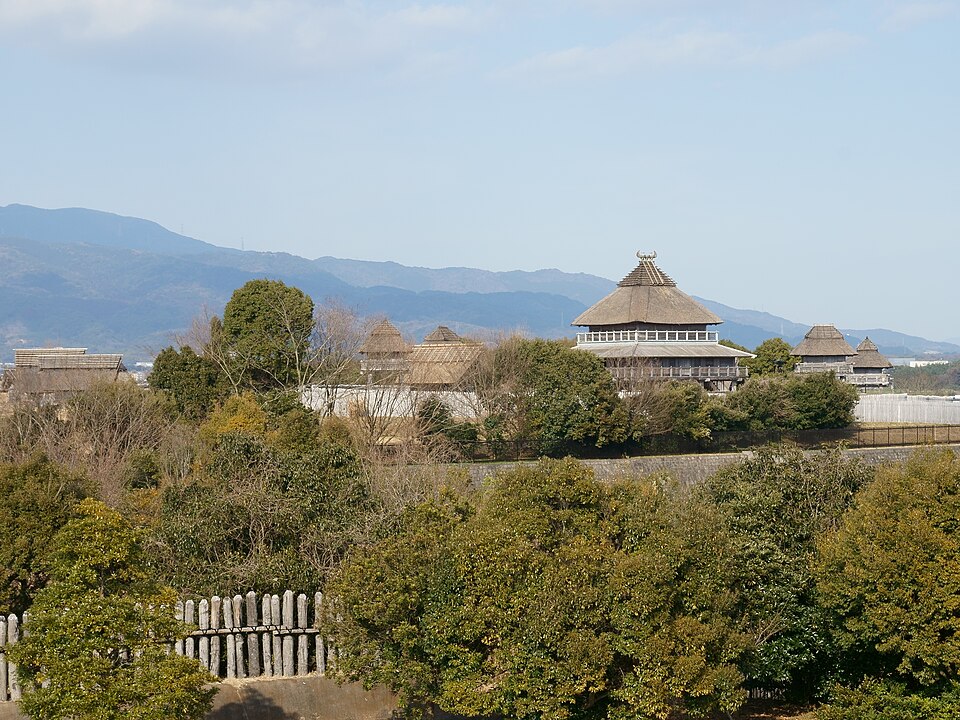  吉野ヶ里歴史公園 南内郭北端的瞭望塔