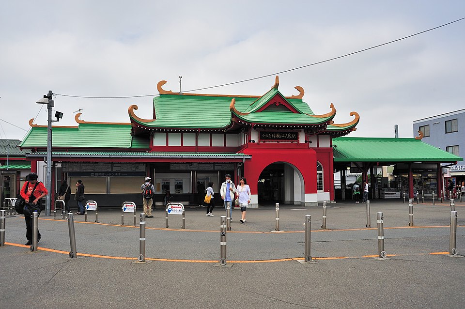 江ノ島に到着したハル