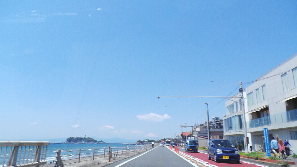 踏切付近