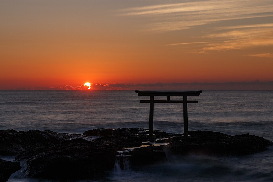 磯前神社正面階段