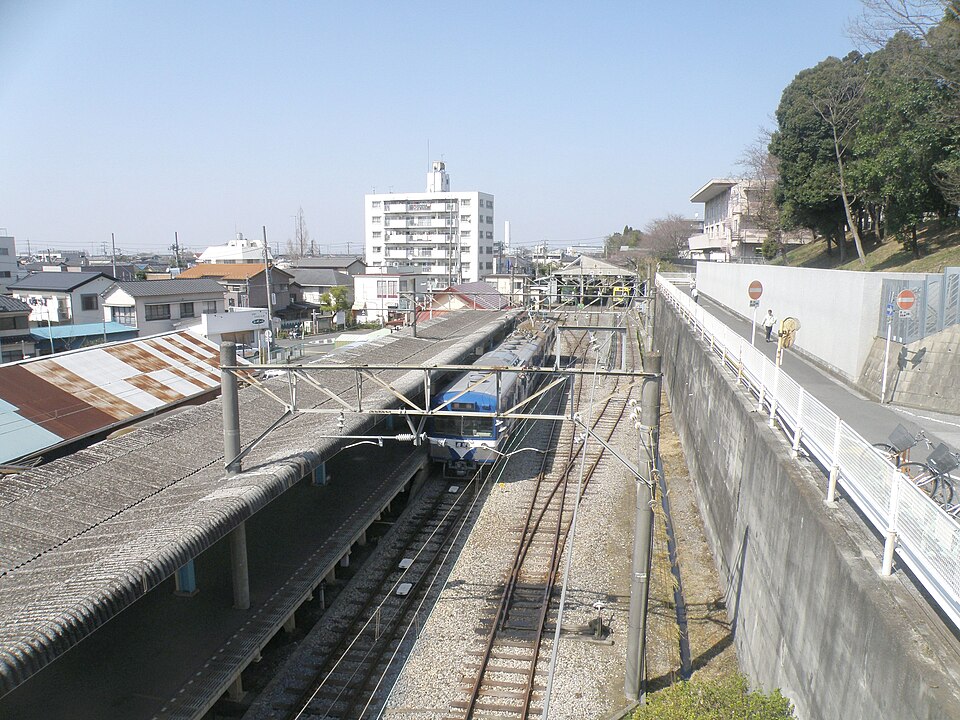 流山駅南の歩道橋