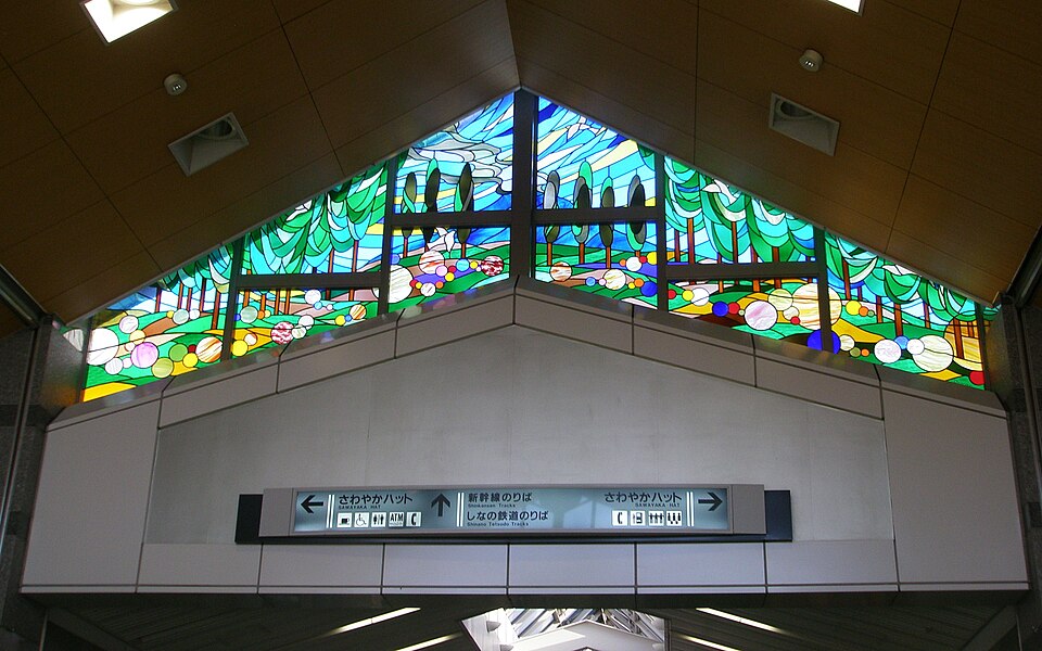 軽井沢駅 北口デッキ