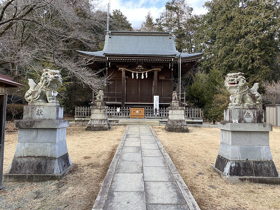 加治神社 階段