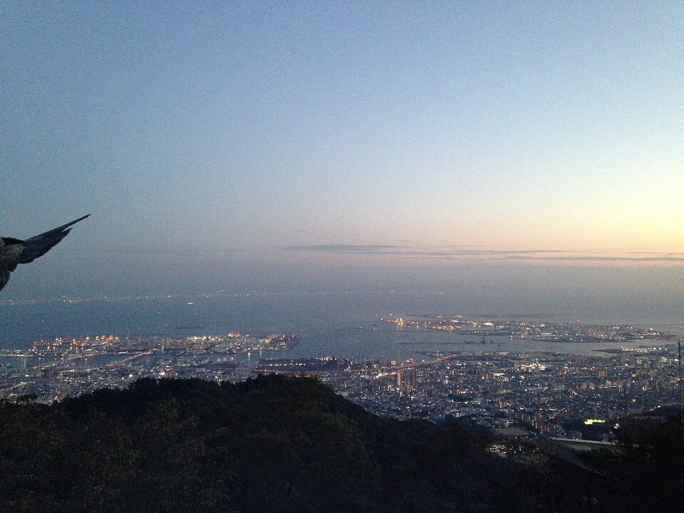 六甲山上