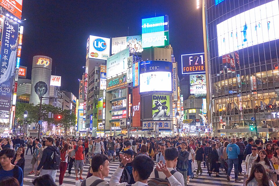 渋谷スクランブル交差点