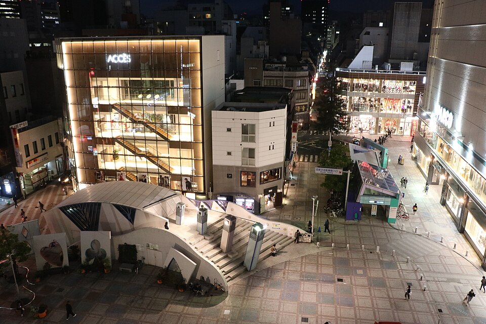広島PARCO付近