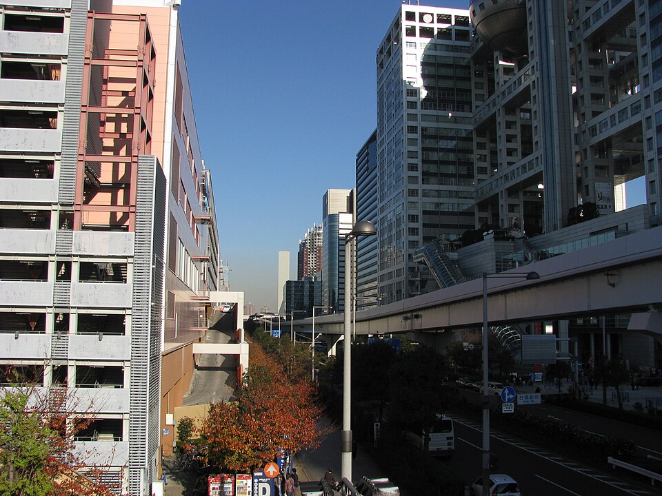アクアシティお台場・自販機前