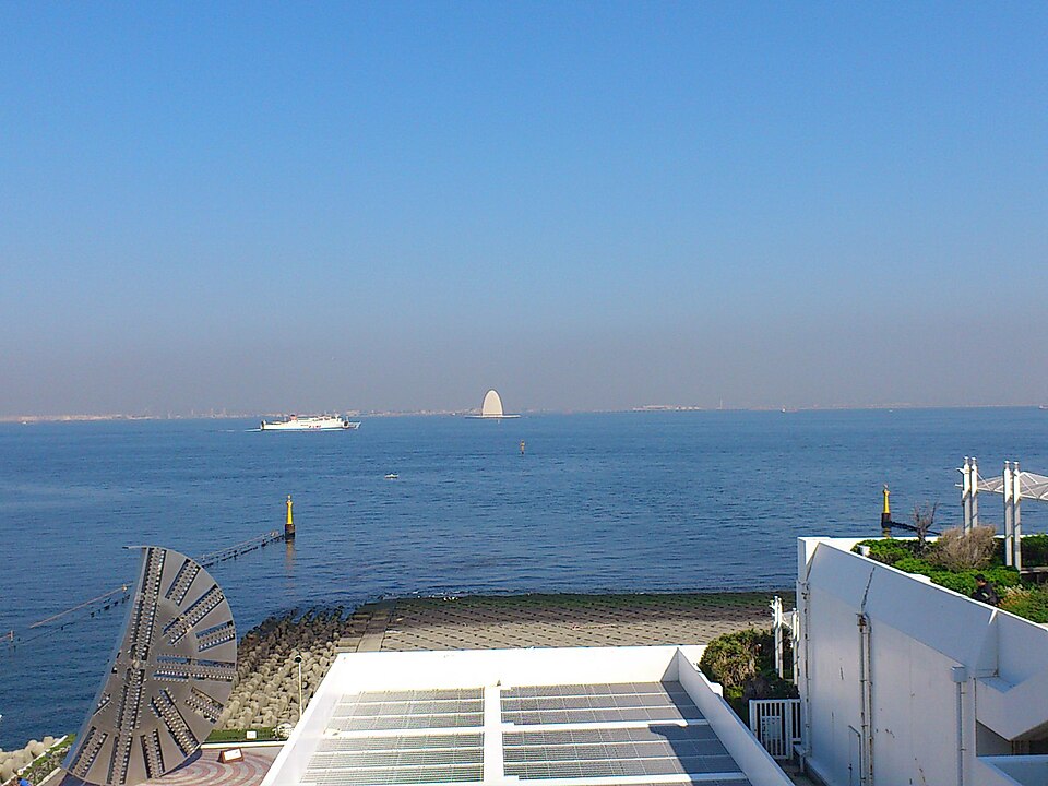 西展望デッキ（海ほたるPA）