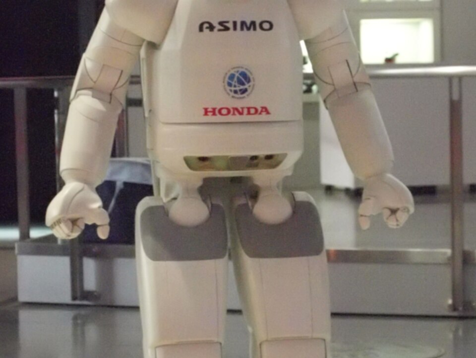 ロボット展会場