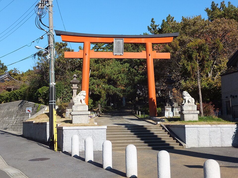 8-04-05 稲毛浅間神社鳥居