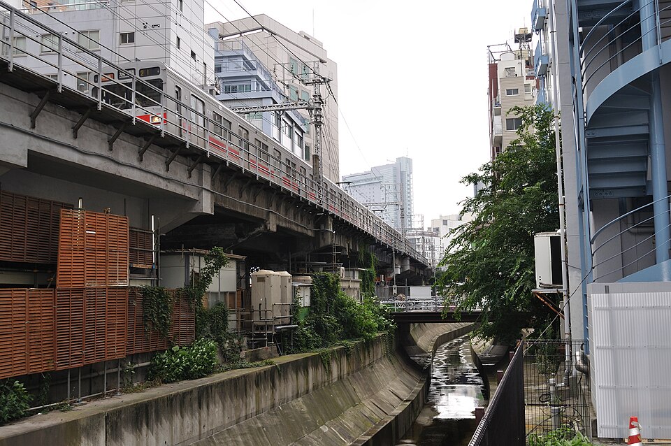 徒歩橋（渋谷川）