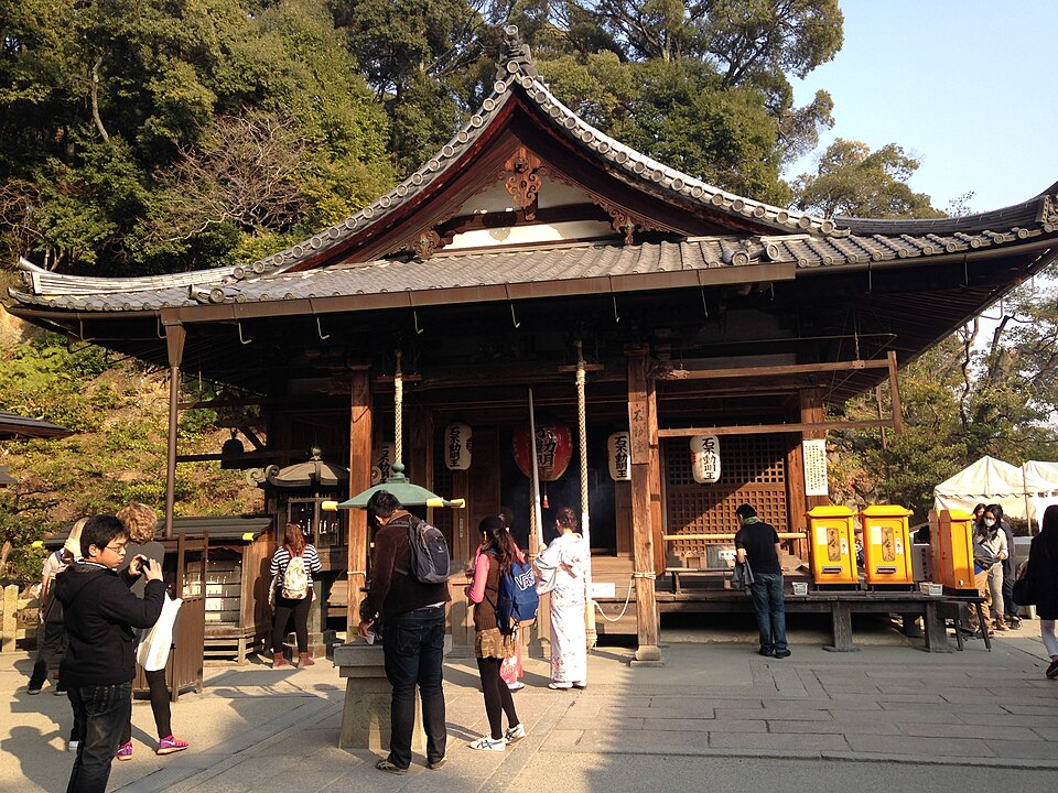金閣寺 帰りの階段