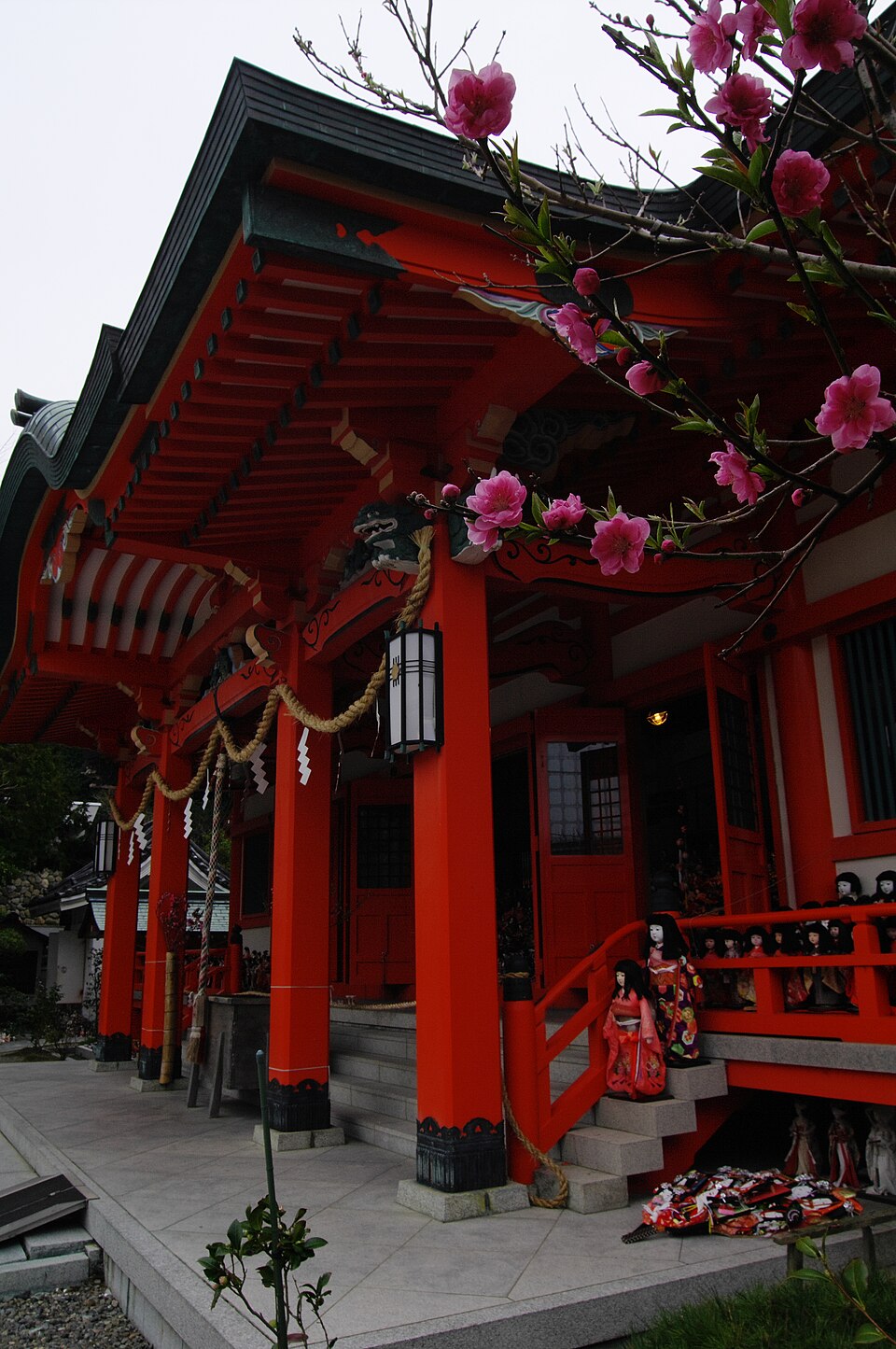 淡嶋神社旁沙滩