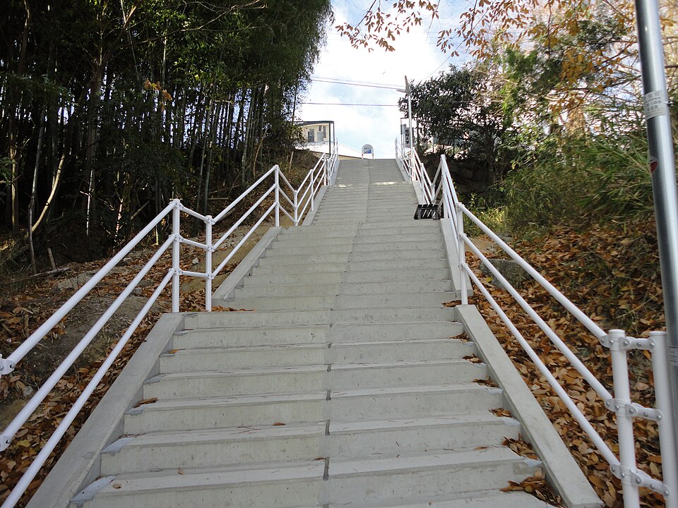 登校路階段