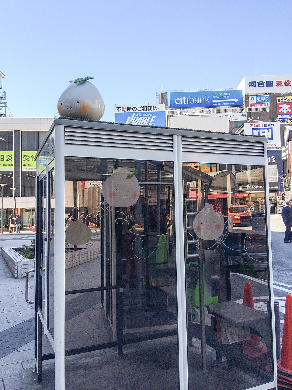 自由が丘駅 西侧